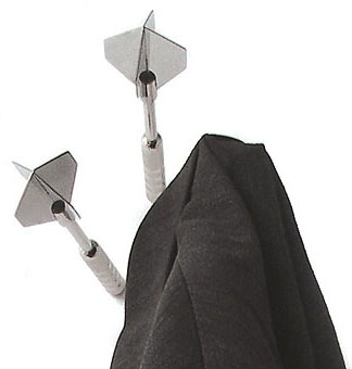 Dart Coat Hooks