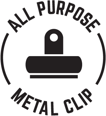 All purpose metal clip