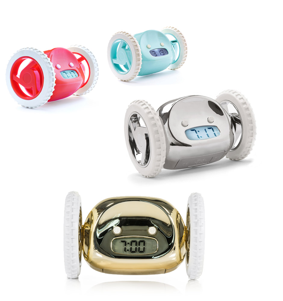Clocky Alarm Clock that runs away to get you up.