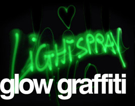 Glow graffiti Light Spray