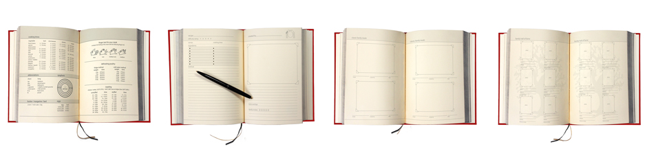 Cook Book with blank pages to fill