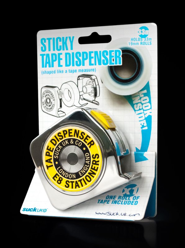 Sticky Tape Dispenser NOT a builders tape measure.
