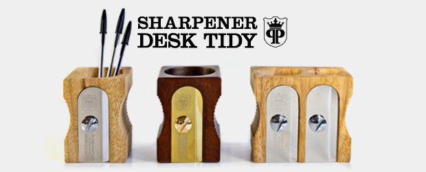 Large sharpener desk tidy