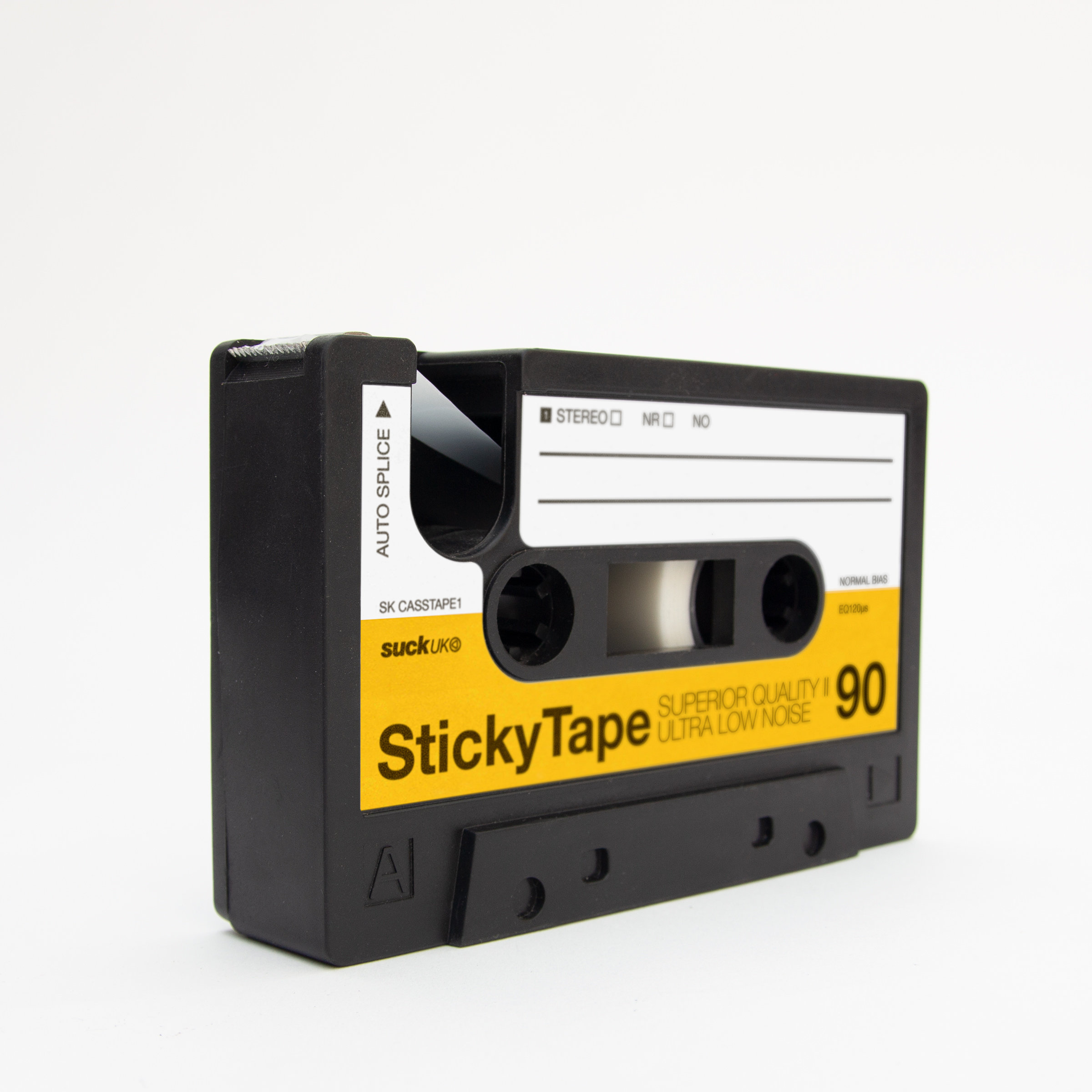 Stick-Tape-Dispenser Cassette. Macro Angle Photo.