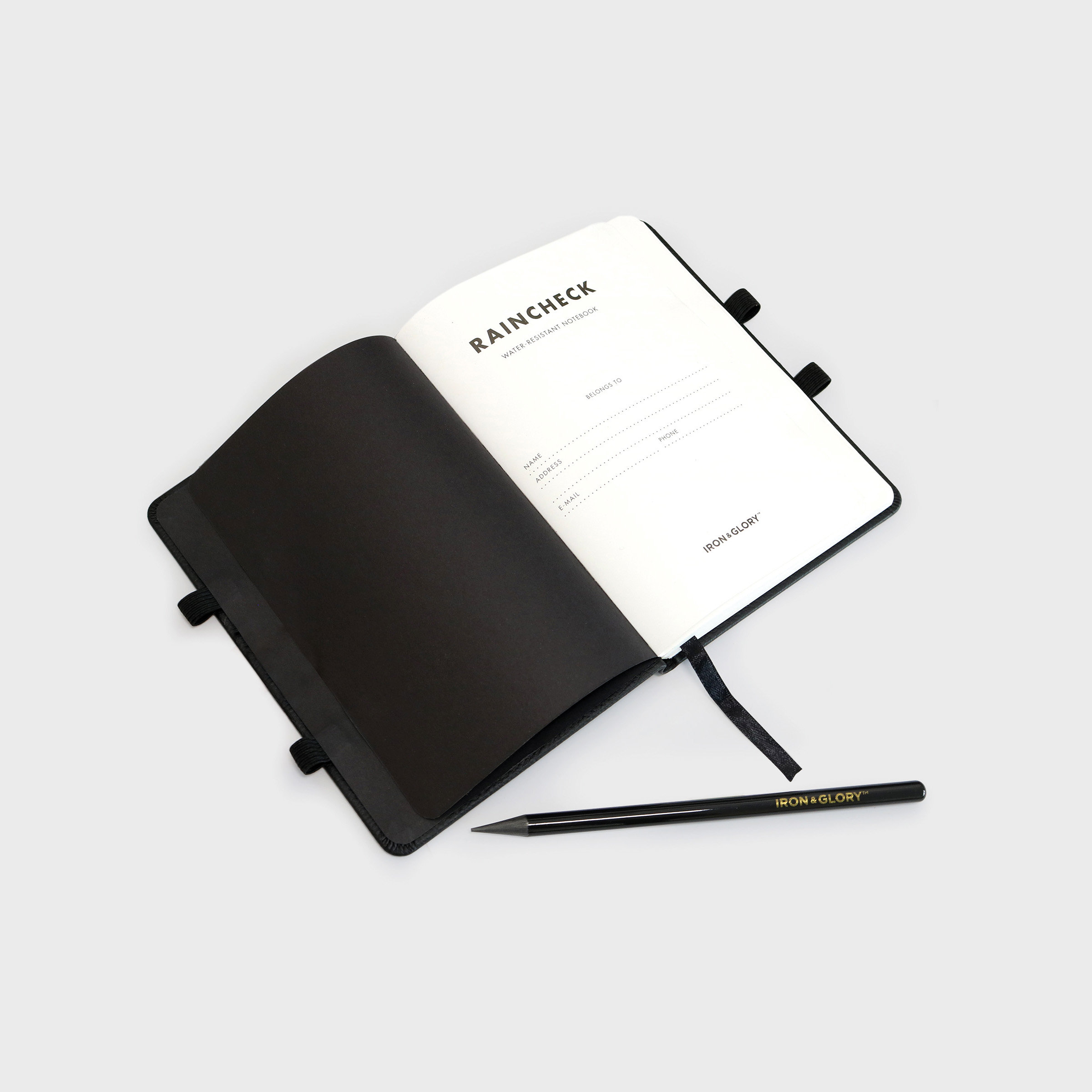 Waterproof Notebook and Pencil