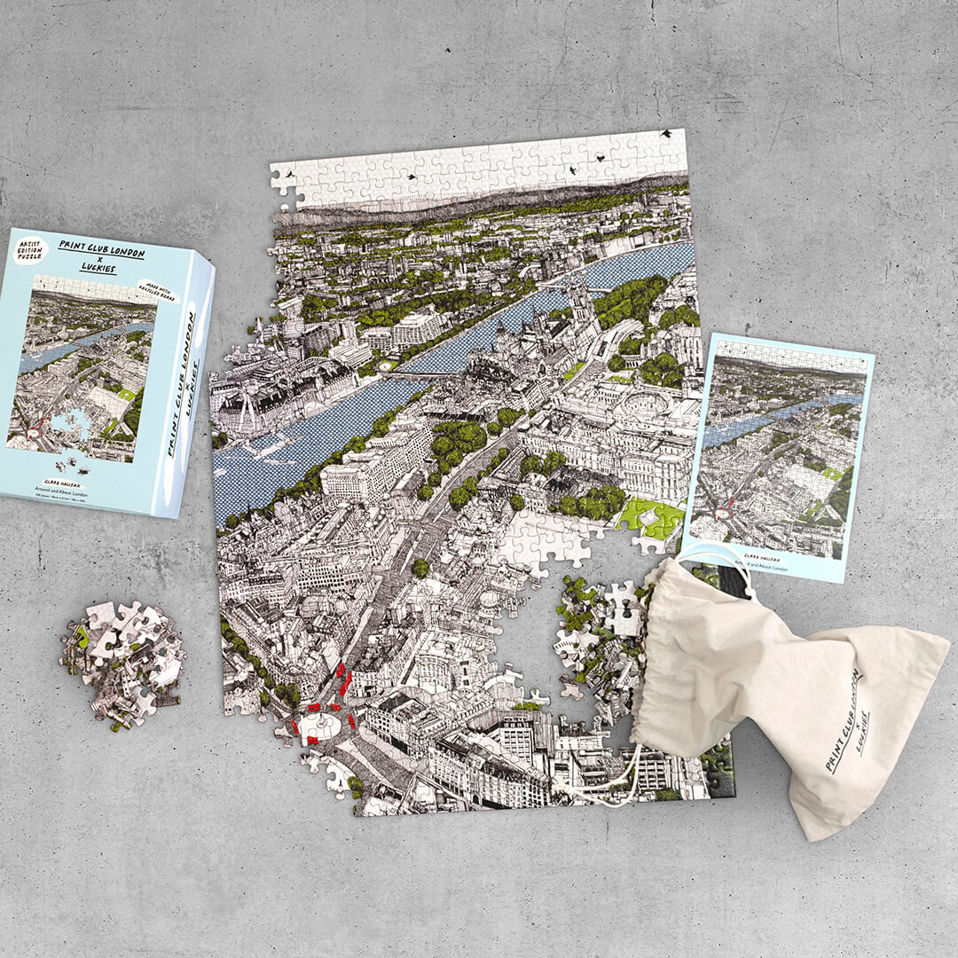 Print Club - Around and About London Jigsaw