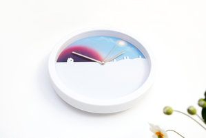 Colorful office decor high end design wall clock  