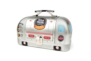American hot dog stand lunch box