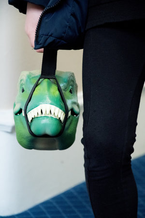 lunchbox dino with handle