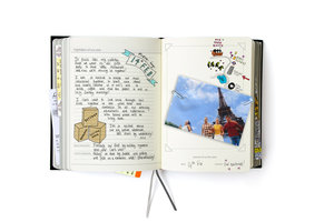 page hardcover diary for recording the events of a lifetime
