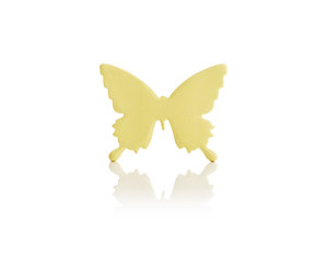 yellow butterfly 3d note pad