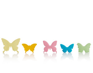 assorted 3D Butterfly shapes Sticky Notes 
