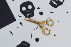 Classic Halloween themed scissors for cutting decorations