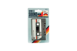 send a sound recordable greeting card in packaging