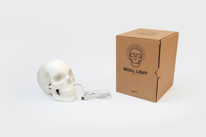 Kraft Box Packaging for Skull Light