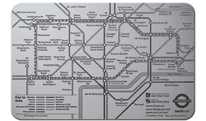 Stainless Steel Pocket Map
