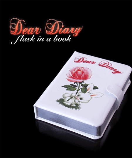 Dear Diary - Flask in a Book