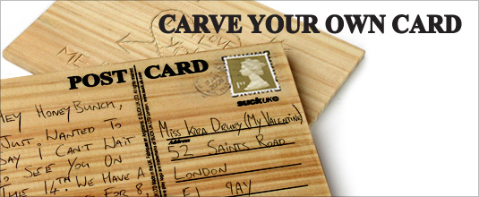 Carve Your Own Card