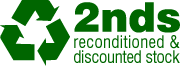 reconditioned & discounted stock