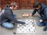 playing chess