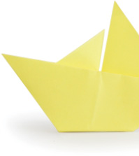 boat origami