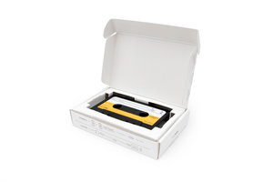 wireless cassette tape speaker in packaging