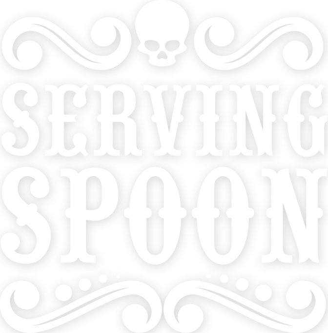 Skull Serving Spoon
