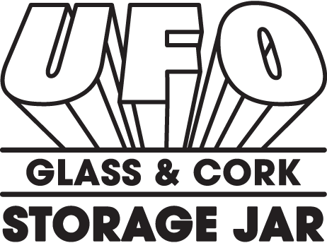 UFO Storage Jar (Cork and Glass)