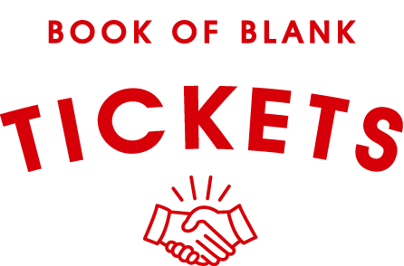 Book of blank tickets