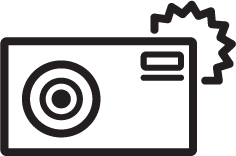 Camera Flash Icon