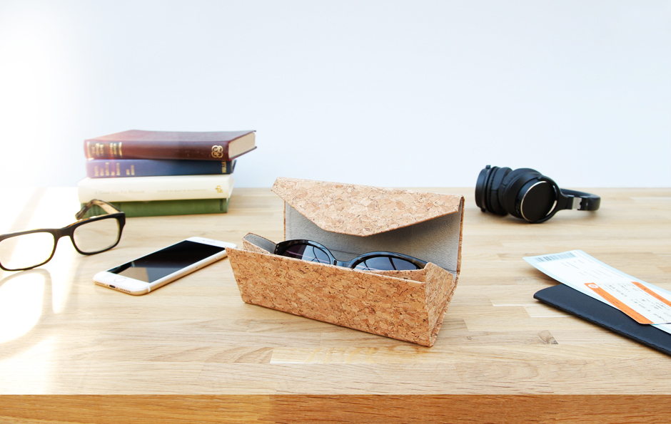 Cork Sunglasses Case