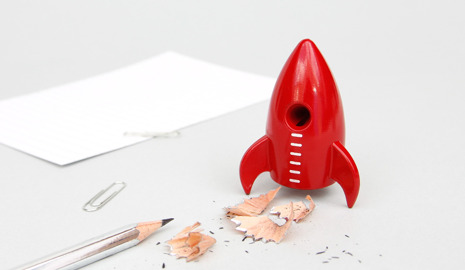 Rocket Pencil Sharpener