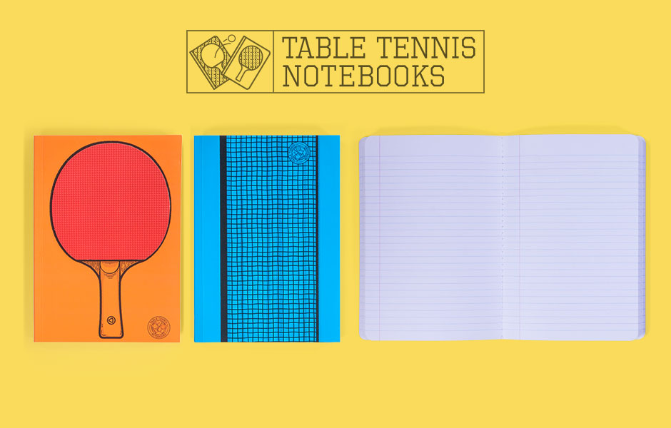 Table Tennis Notebooks