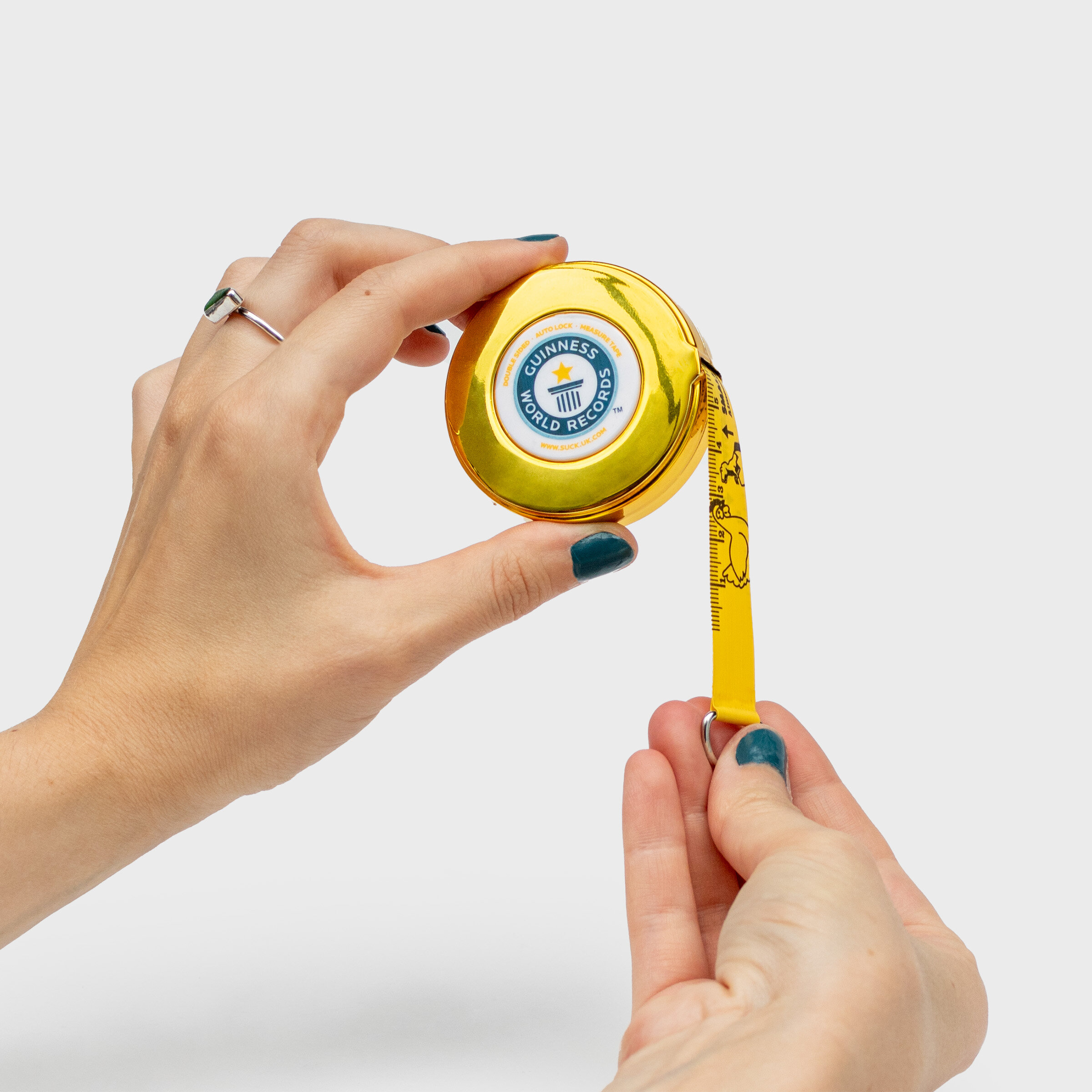 Gold World Records Tape Measure