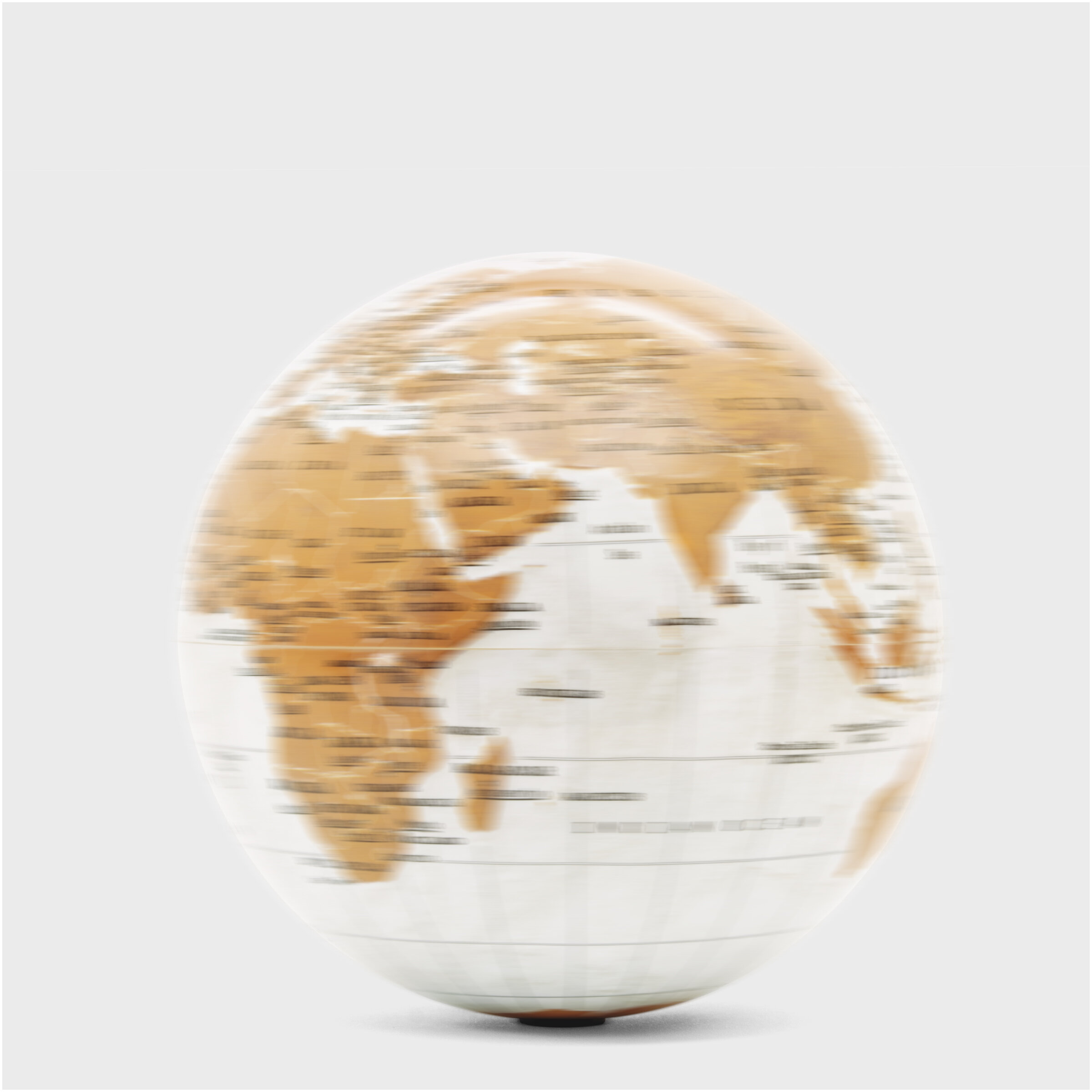Self Spinning Globe