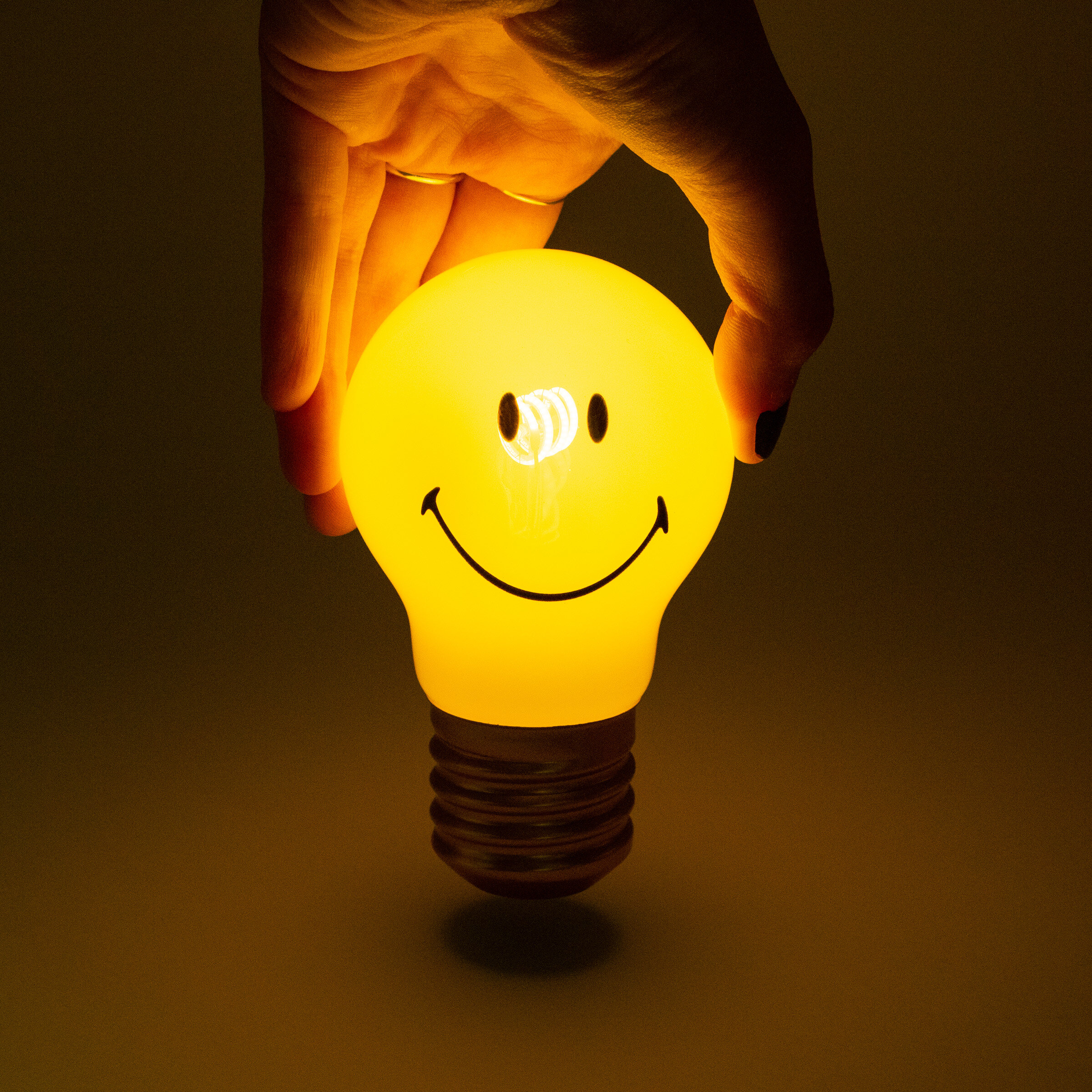 Cordless Smiley face Nightlight