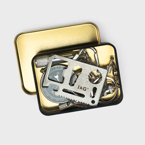 Apocalypse Survival Kit in a Tin