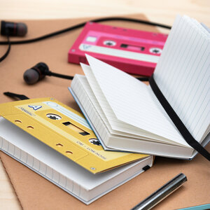 pocket sized retro notebooks