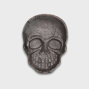 Cast Iron Skull Dish