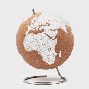 Cork Globe White