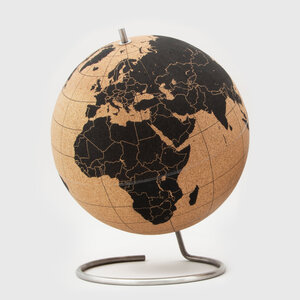 Cork Globe to stick pins in