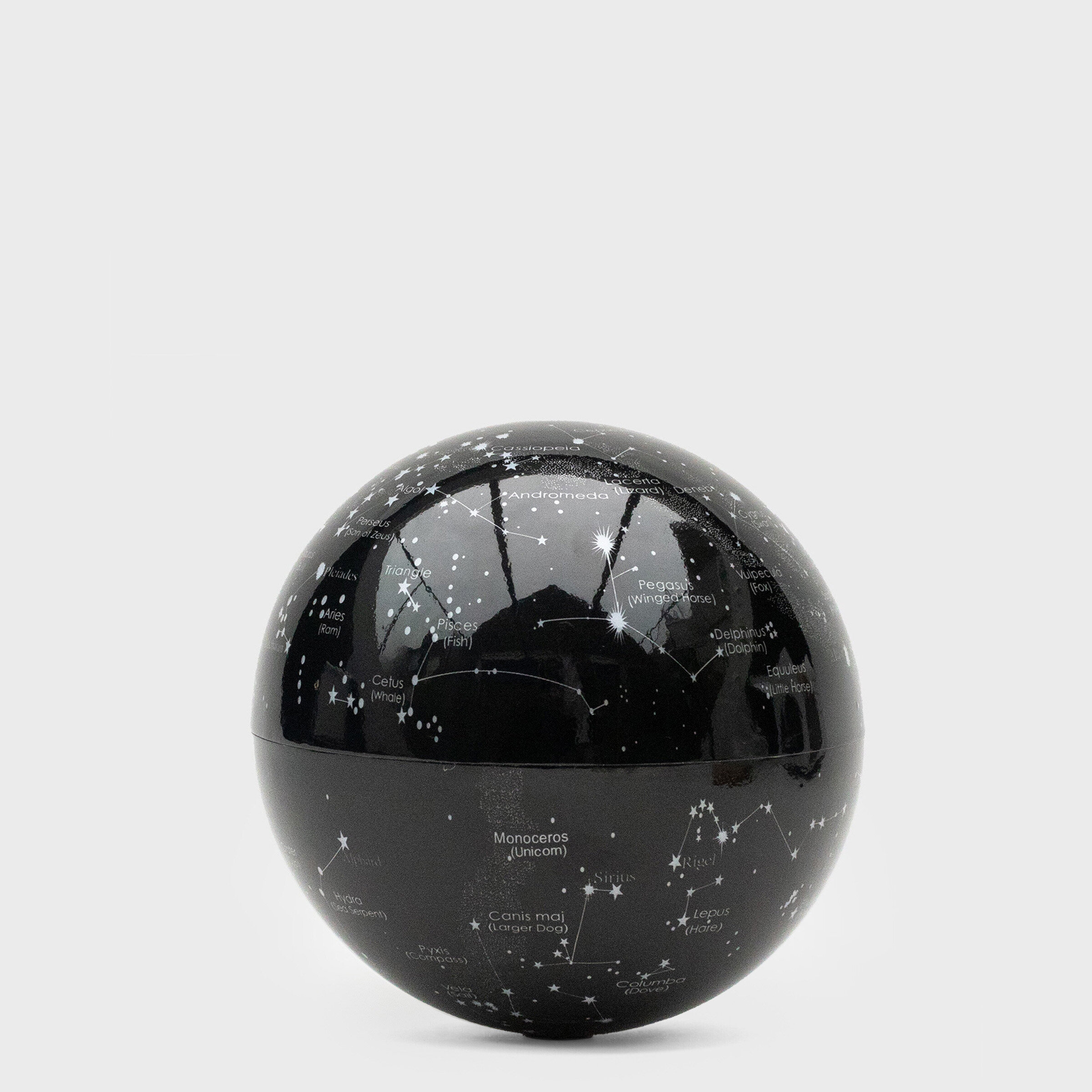 Spinning Night Sky Globe