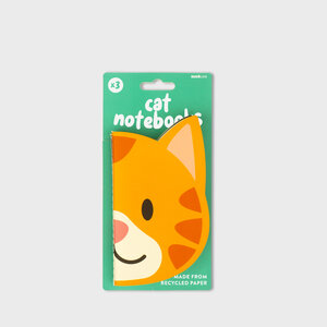 Cats cat-and-dog-shaped-pocket-notebooks