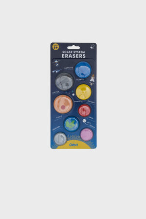 Pack of Solar System Erasers