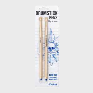 Blue Drumstick Pens