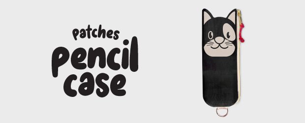 Patches Pencil Case