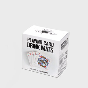 Playing Card Beer Mats Pack