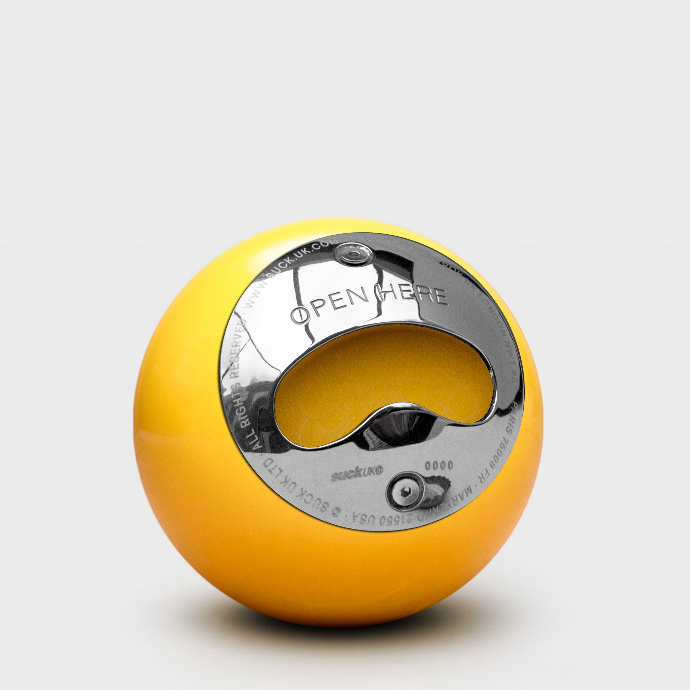 Smiley Bottle Opener, Drink, Beer, Cap, Yellow, Smiley, Happy, Bright