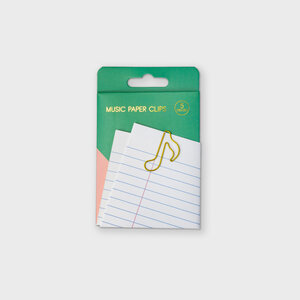 Music, Paper Clips, Gold, Stationery, Notes