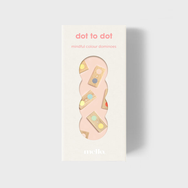 Dot to Dot | Mello colourful dominos game.